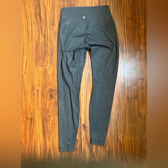 Lululemon Align Ribbed High-Rise Pant 28" Shine Size 8 - Picture 6 of 8